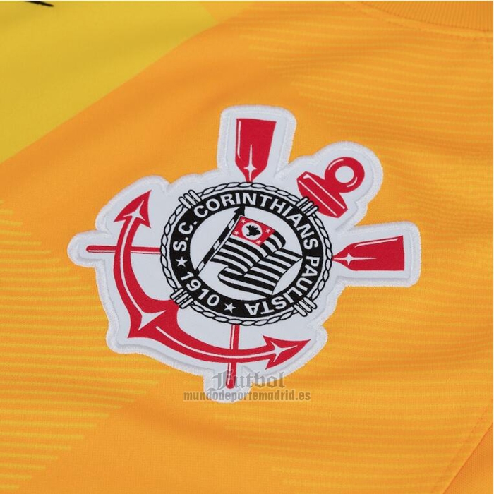 Camiseta Corinthians Portero 2021-2022 Amarillo Tailandia